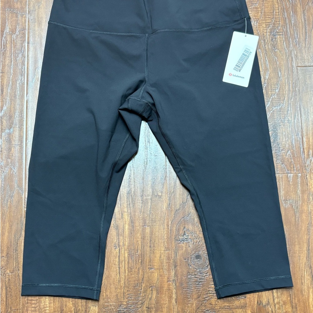 Lululemon Wunder Under HR Crop 21” NWT Women’s Black #4017